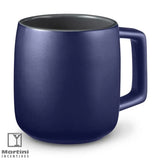 15 Oz Geo Square Handle Ceramic Mug CM113