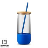 20oz. Vivify Straw Tumbler With Silicone Grip Blue
