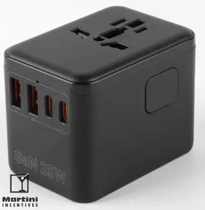25W Travel Adapter Martini Incentives