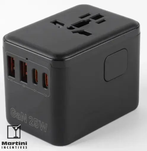 25W Travel Adapter Martini Incentives