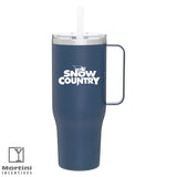 40 oz Double Wall Stainless Steel Thermal Mug Blue
