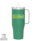40 oz Double Wall Stainless Steel Thermal Mug Green