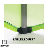 8' RPET Stretch Table Cover feet