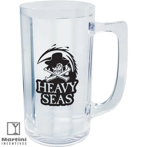 8oz Plastic Beer Mug w/Handle