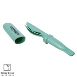 Bamboo Fiber Cutlery Set Blue