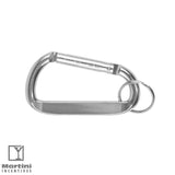 CARA L Large Size Carabiner Keyholder with Split Ring Attachment - CA1