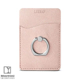 Card Holder & Ring Phone Stand pink