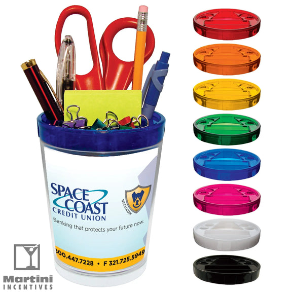 Desk Caddy With 4-Color Process Insert DCP12