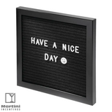 Felt Board with Letters Angled