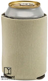 FoamZone Collapsible Can Cooler Brown
