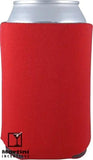 FoamZone Collapsible Can Cooler red
