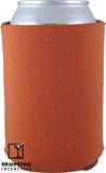 FoamZone Collapsible Can Cooler Orange