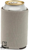 FoamZone Collapsible Can Cooler Grey