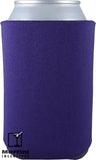 FoamZone Collapsible Can Cooler Violet