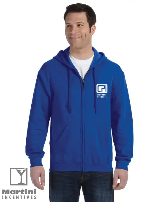 Gildan Zippered Hoodie [CPI] - CPI_Gildanhoodie-S-graphite