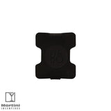 Gilder Leather Earbud Wrap black