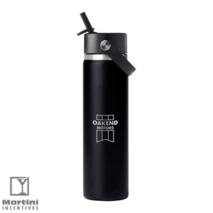 Hydro Flask® Wide Mouth 24oz Bottle with Flex Straw Cap 1601-96