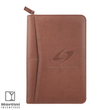 Jr. Zippered Padfolio brown