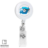 LORAIN VL 30" Cord Round Retractable Badge Reel and Badge Holder with Metal Slip Clip Attachment - RBR