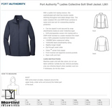Ladies Port Authority Collective Shell Jacket descrription