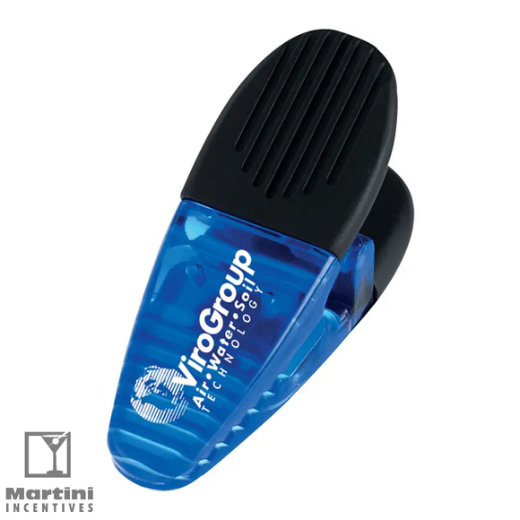 Magnetic Memo Clip Blue