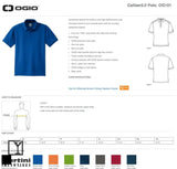 Men's Ogio Caliber 2.0 Polo Shirt description
