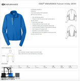 OGIO ENDURANCE Fulcrum 1/4-Zip Size
