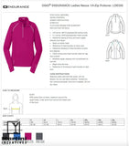 OGIO ENDURANCE Ladies Nexus 1/4-Zip Pullover Pink