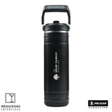 Pelican Pacific™ 26 oz. Recycled Double Wall Stainless Steel Water Bottle - PL1506