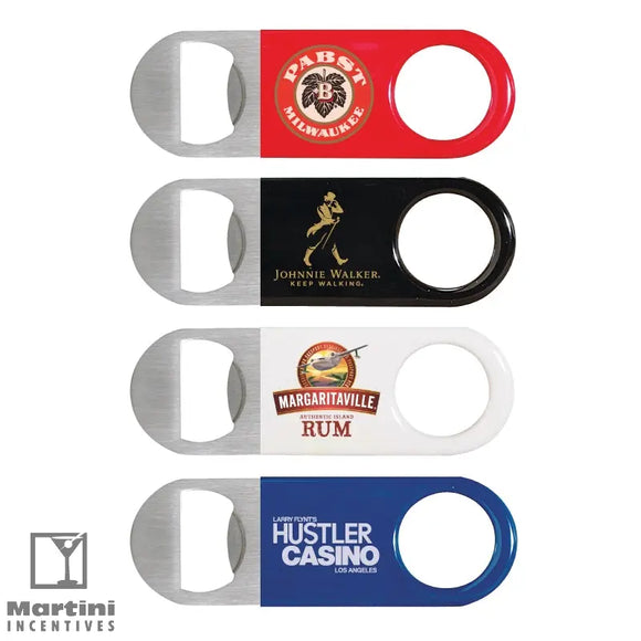 Short Paddle Vinyl Wrapped Bottle Opener B-OPEN10A