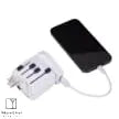 Travel Adapter PRO World & USB cellphone connected
