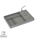 Truman Wireless Charging Accessory Tray grey