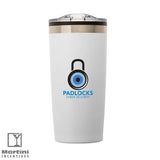 Umbria 20oz. Steel & PP Tumbler white