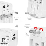 Universal International Travel Adapter connectors