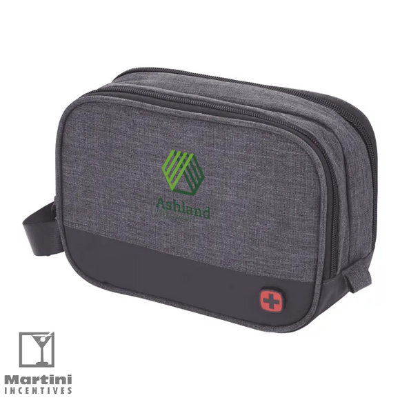 Wenger RPET Dual Compartment Dopp Kit - 9550-73