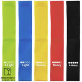 Yoga Resistance Bands with Pouch - H201