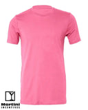 BELLA CANVAS  Jersey Tee Pink