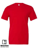 BELLA CANVAS  Jersey Tee 3001 Red