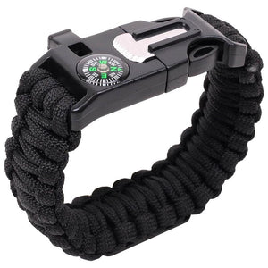 Crossover Outdoor Multi-Function Tactical Survival Band With Fire Starter - H908 - Martini Incentives