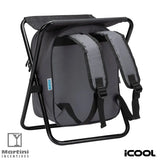 iCOOL® Cape Town 20-Can Capacity Backpack Cooler Chair - GR4608